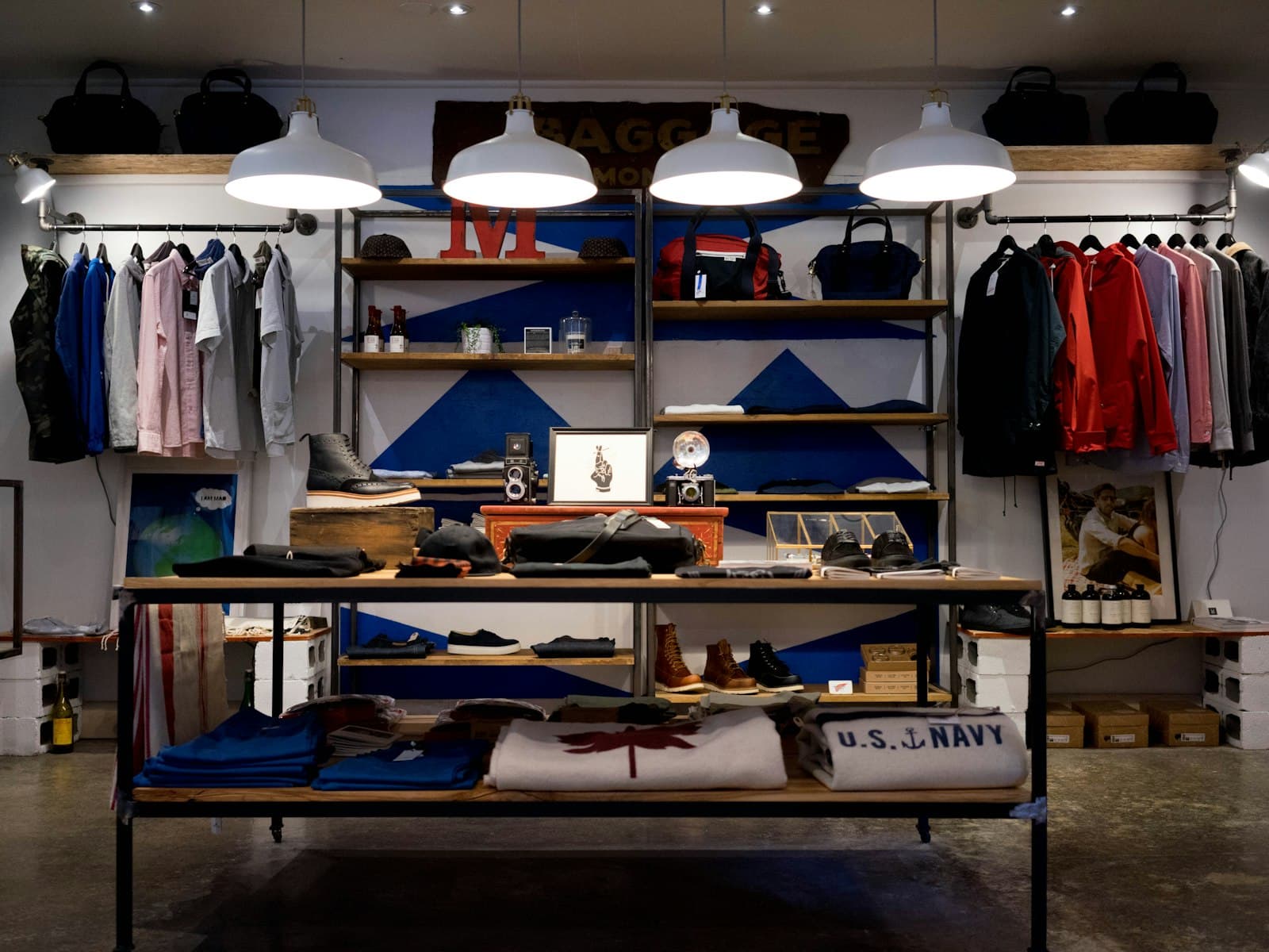 Boutique aménagée et rangée à l’image de son enseigne